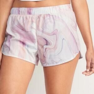 Old Navy Looking glass Mid-Rise StretchTech Dolphin-Hem Run Shorts